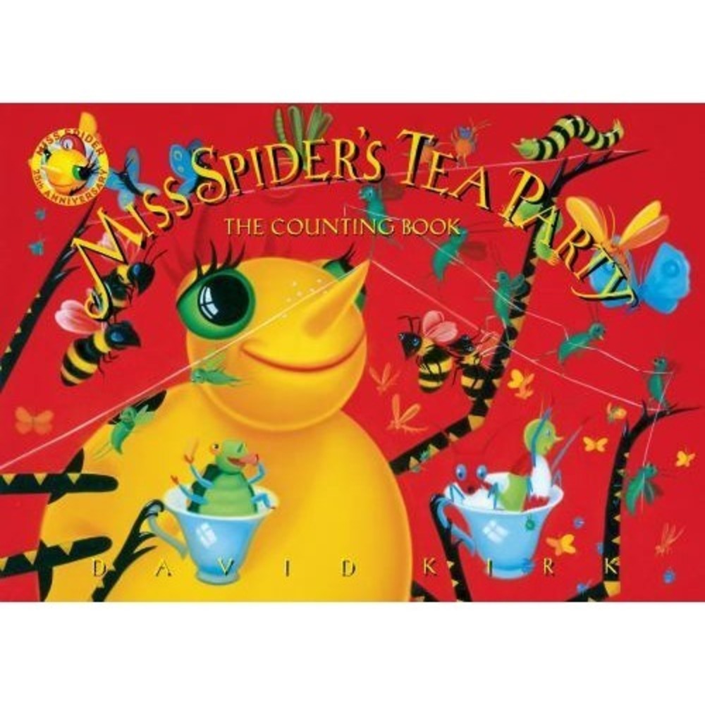 Miss Spider's Tea Party: The Counting Book (Little Miss Spider) - board book